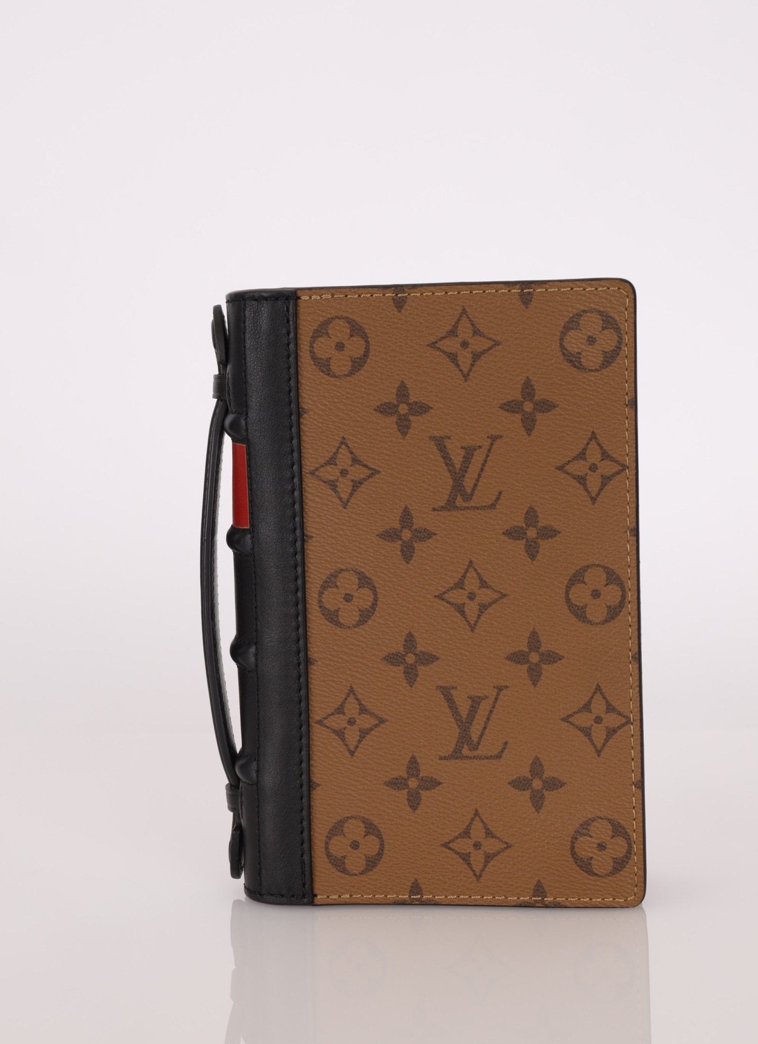 Limited Edition Louis Vuitton Reverse Monogram Book Wallet on Strap Bag - FashioNica