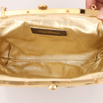 Limited Edition Louis Vuitton Satin Aumônière Clutch on Chain - FashioNica