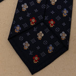 Limited Edition Louis Vuitton Silk Monogram Vivienne Tie - FashioNica