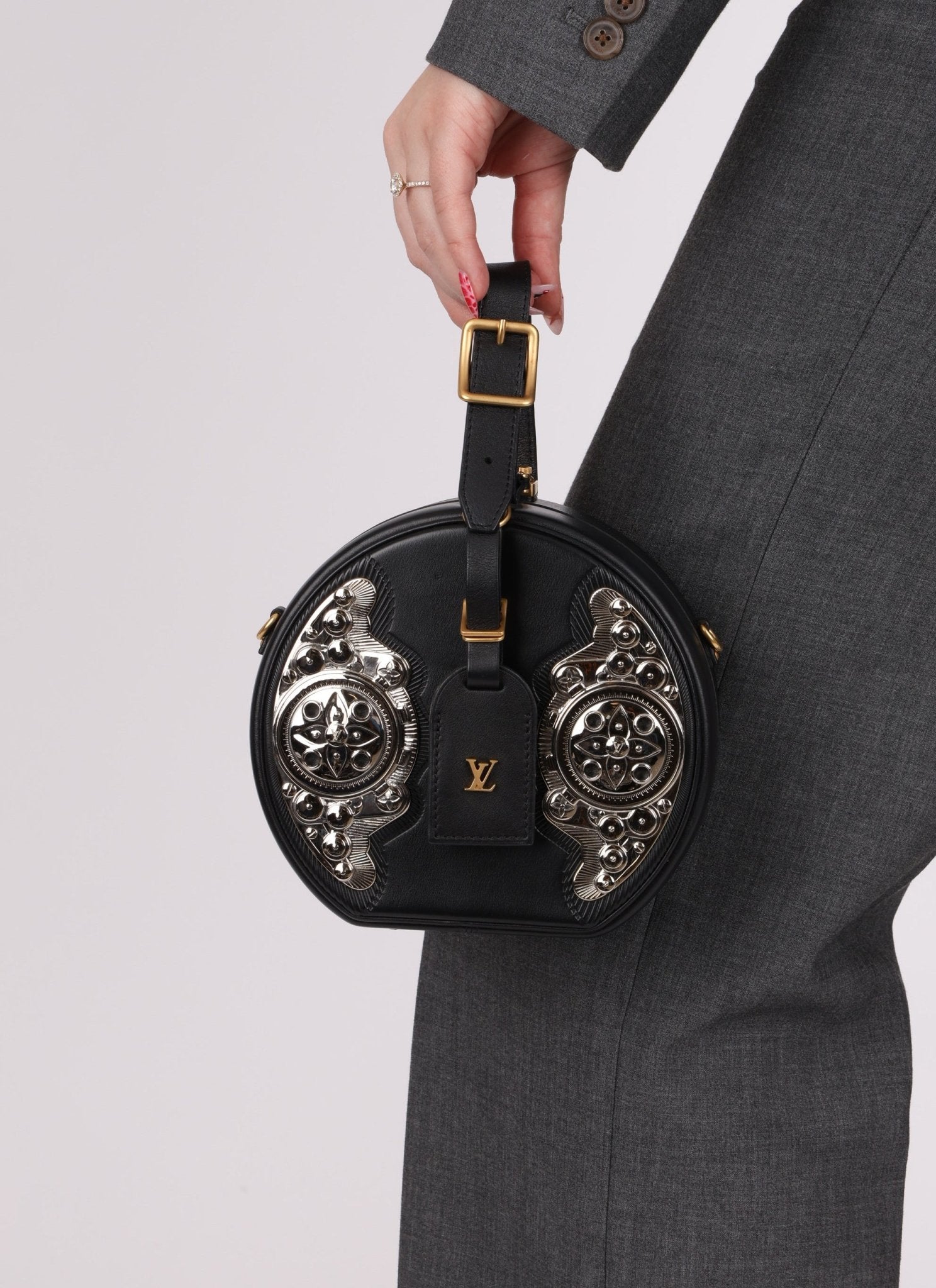 Limited Edition Louis Vuitton Western Embellished Petite Boit Chapeau 2018 - FashioNica