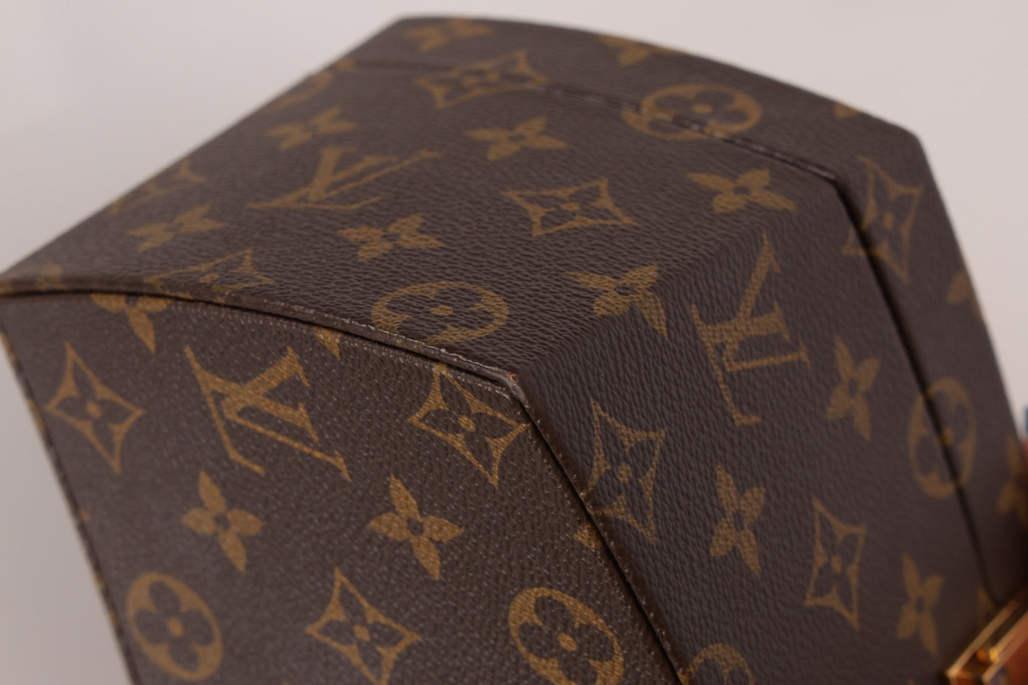 Limited Edition Louis Vuitton x Frank Gehry 2014 Monogram Twisted Box with Strap - FashioNica