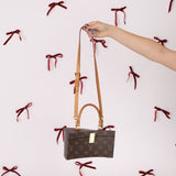 Limited Edition Louis Vuitton x Frank Gehry 2014 Monogram Twisted Box with Strap - FashioNica