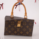 Limited Edition Louis Vuitton x Frank Gehry 2014 Monogram Twisted Box with Strap - FashioNica