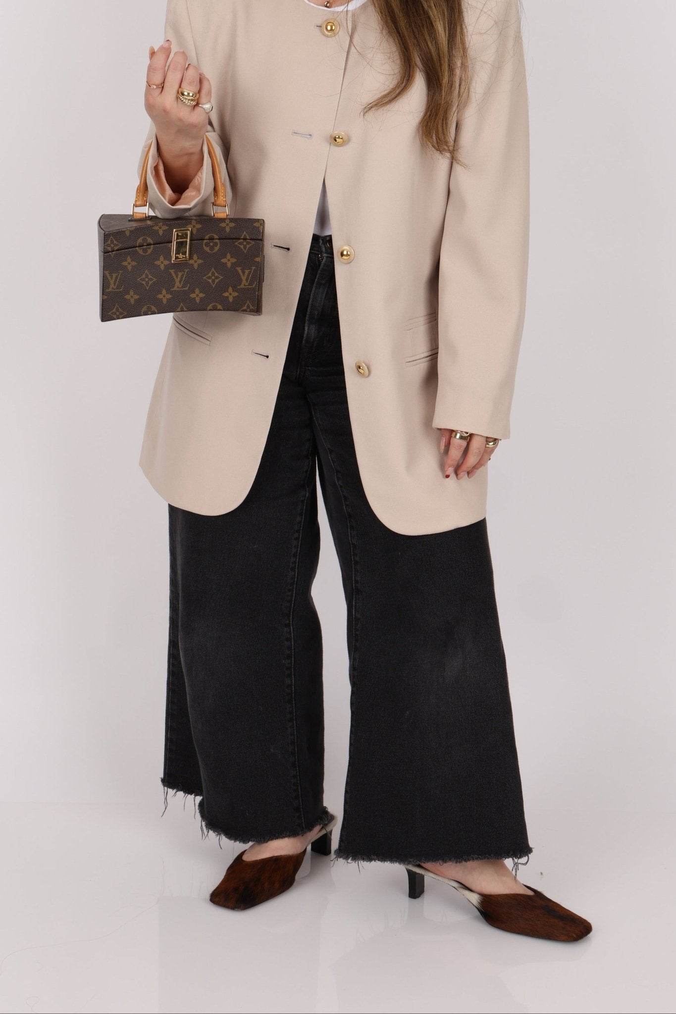 Limited Edition Louis Vuitton x Frank Gehry 2014 Monogram Twisted Box with Strap - FashioNica