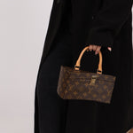 Limited Edition Louis Vuitton x Frank Gehry Monogram Twisted Box with Strap & Mirror - FashioNica