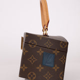 Limited Edition Louis Vuitton x Frank Gehry Monogram Twisted Box with Strap & Mirror - FashioNica