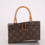 Limited Edition Louis Vuitton x Frank Gehry Monogram Twisted Box with Strap & Mirror - FashioNica