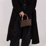 Limited Edition Louis Vuitton x Frank Gehry Monogram Twisted Box with Strap & Mirror - FashioNica