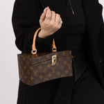 Limited Edition Louis Vuitton x Frank Gehry Monogram Twisted Box with Strap & Mirror - FashioNica