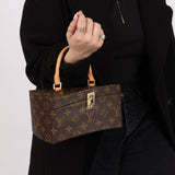 Limited Edition Louis Vuitton x Frank Gehry Monogram Twisted Box with Strap & Mirror - FashioNica
