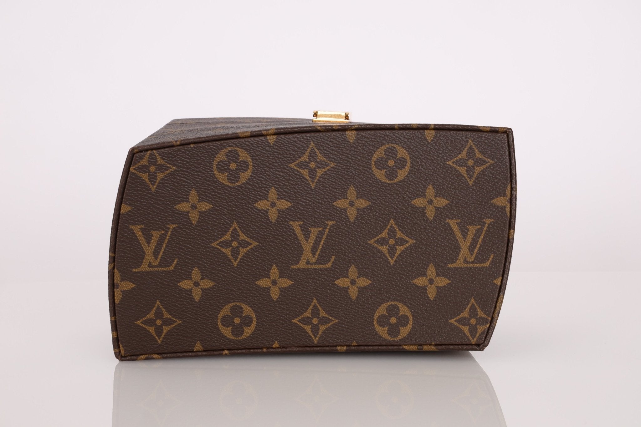 Limited Edition Louis Vuitton x Frank Gehry Monogram Twisted Box with Strap & Mirror - FashioNica
