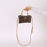 Limited Edition Louis Vuitton x Frank Gehry Monogram Twisted Box with Strap & Mirror - FashioNica