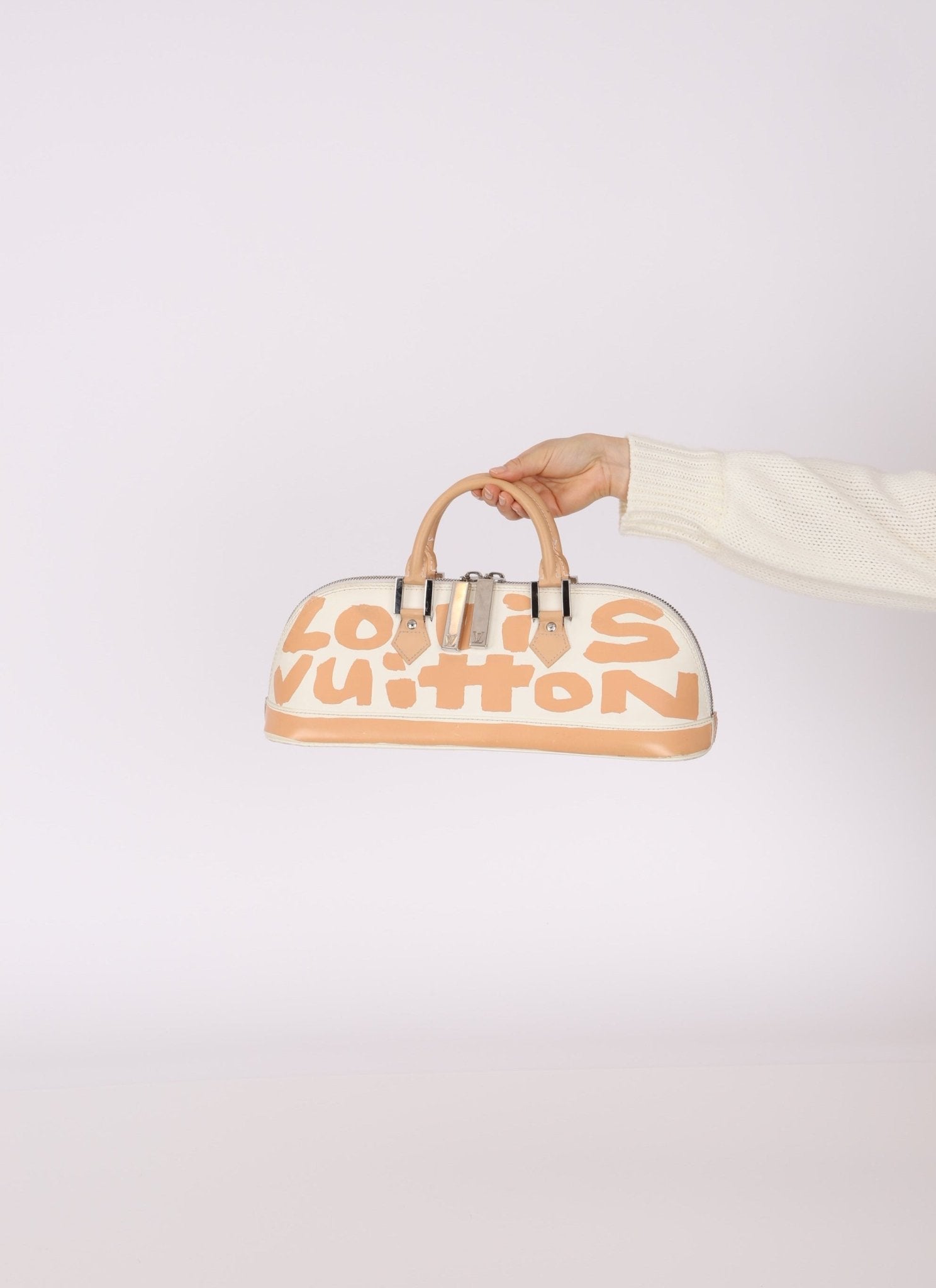 Limited Edition Louis Vuitton x Stephen Sprouse Vernis East West Alma - FashioNica