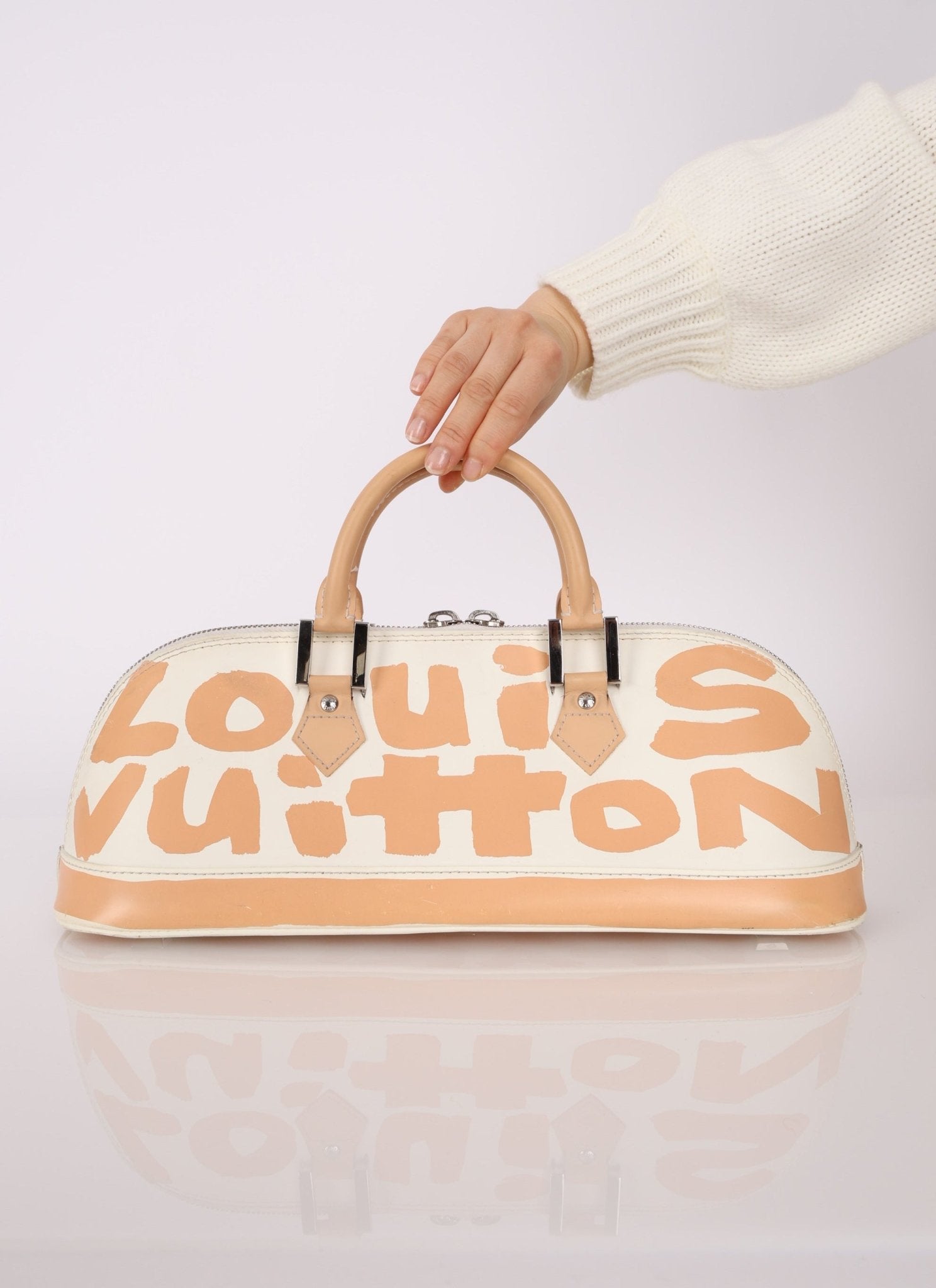 Limited Edition Louis Vuitton x Stephen Sprouse Vernis East West Alma - FashioNica