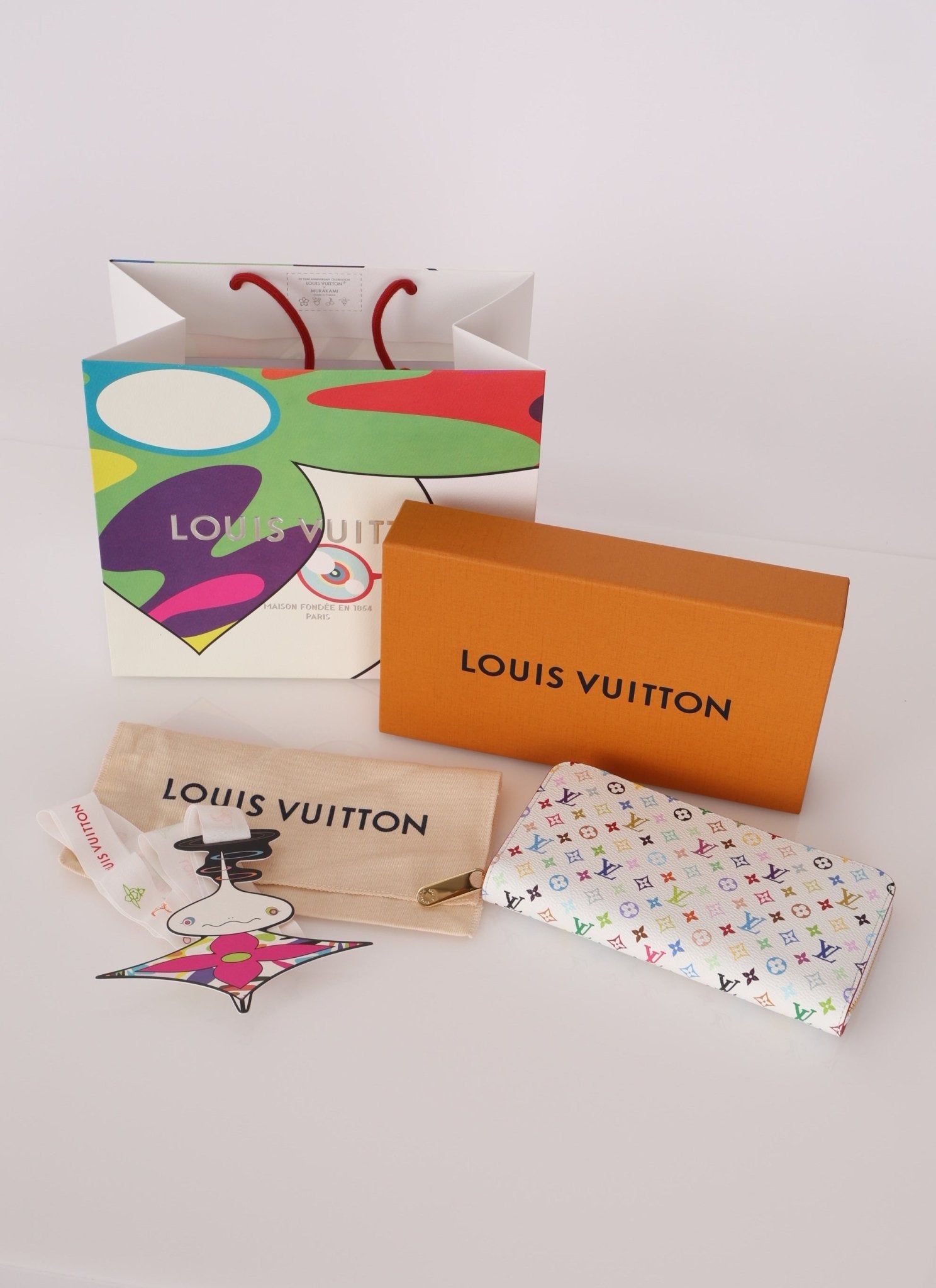 Limited Edition Louis Vuitton x Takashi 2025 Murakami Zippy Wallet - FashioNica