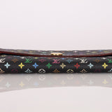 Limited Edition Louis Vuitton x Takashi Murakami 2012 Monogram Multicolor Sarah Wallet - FashioNica