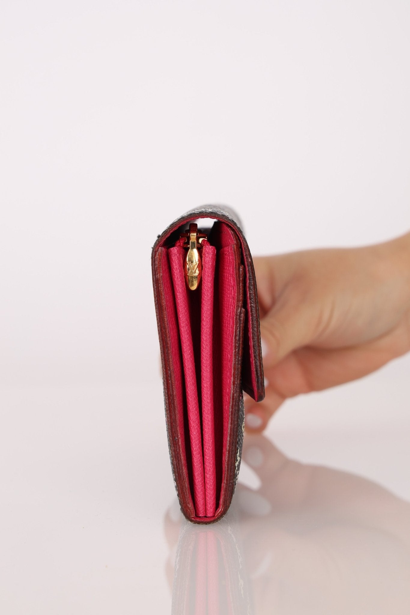 Limited Edition Louis Vuitton x Takashi Murakami 2012 Monogram Multicolor Sarah Wallet - FashioNica