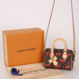Limited Edition Louis Vuitton x Takashi Murakami 2025 Cherry Speedy 20 - FashioNica