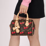 Limited Edition Louis Vuitton x Takashi Murakami 2025 Cherry Speedy 20 - FashioNica