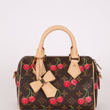 Limited Edition Louis Vuitton x Takashi Murakami 2025 Cherry Speedy 20 - FashioNica