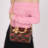 Limited Edition Louis Vuitton x Takashi Murakami 2025 Cherry Speedy 20 - FashioNica