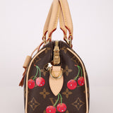 Limited Edition Louis Vuitton x Takashi Murakami 2025 Cherry Speedy 20 - FashioNica