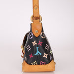 Limited Edition Louis Vuitton x Takashi Murakami Black Monogram Multicolor Eliza Shoulder Bag - FashioNica