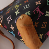 Limited Edition Louis Vuitton x Takashi Murakami Black Monogram Multicolor Eliza Shoulder Bag - FashioNica