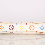 Limited Edition Louis Vuitton x Takashi Murakami Blanc Multicolor Pochette - FashioNica