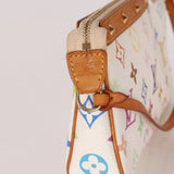 Limited Edition Louis Vuitton x Takashi Murakami Blanc Multicolor Pochette - FashioNica