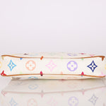 Limited Edition Louis Vuitton x Takashi Murakami Blanc Multicolor Pochette - FashioNica