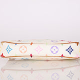 Limited Edition Louis Vuitton x Takashi Murakami Blanc Multicolor Pochette - FashioNica