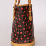 Limited Edition Louis Vuitton x Takashi Murakami Cerises Bucket Bag - FashioNica