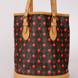 Limited Edition Louis Vuitton x Takashi Murakami Cerises Bucket Bag - FashioNica