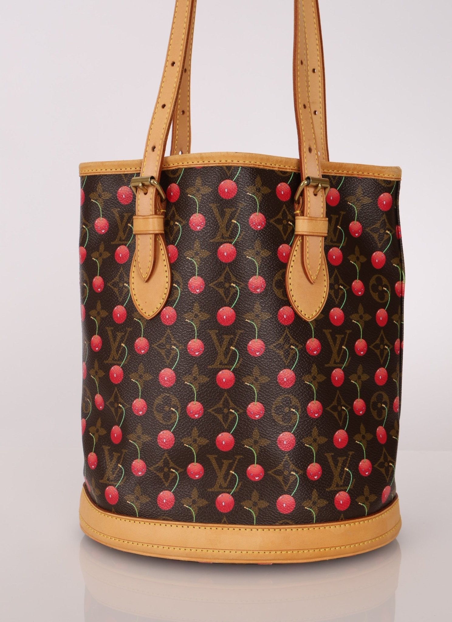 Limited Edition Louis Vuitton x Takashi Murakami Cerises Bucket Bag - FashioNica