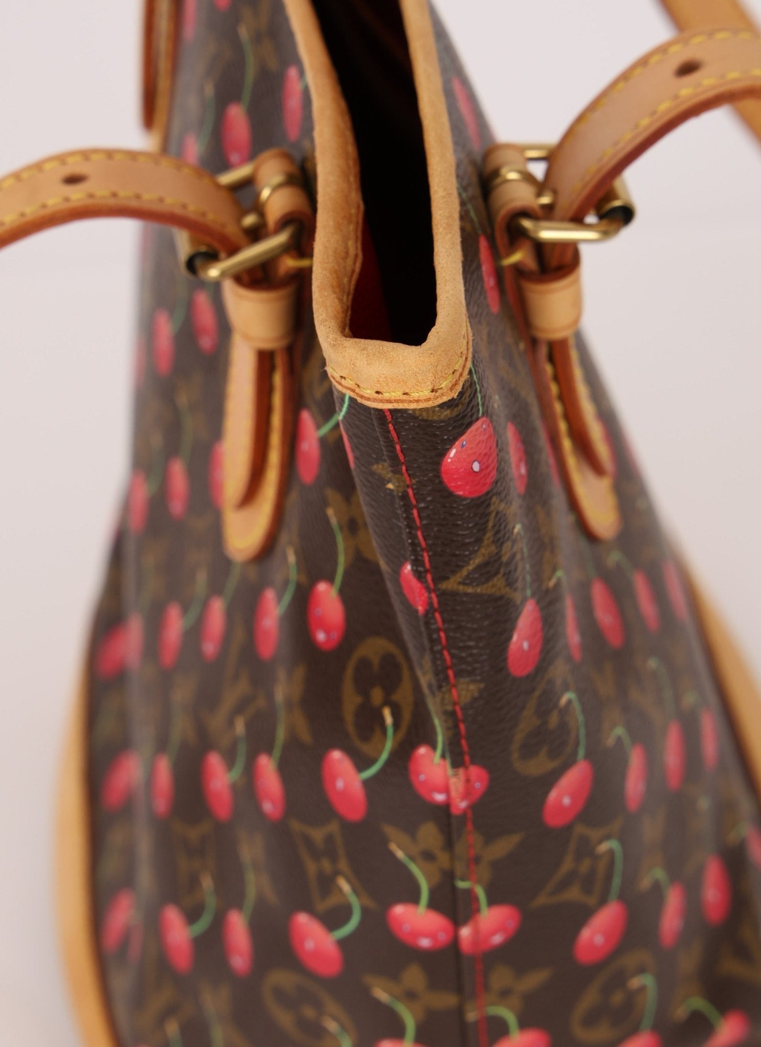Limited Edition Louis Vuitton x Takashi Murakami Cerises Bucket Bag - FashioNica