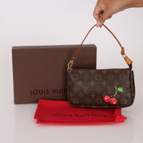 Limited Edition Louis Vuitton x Takashi Murakami Cerises Pochette - FashioNica