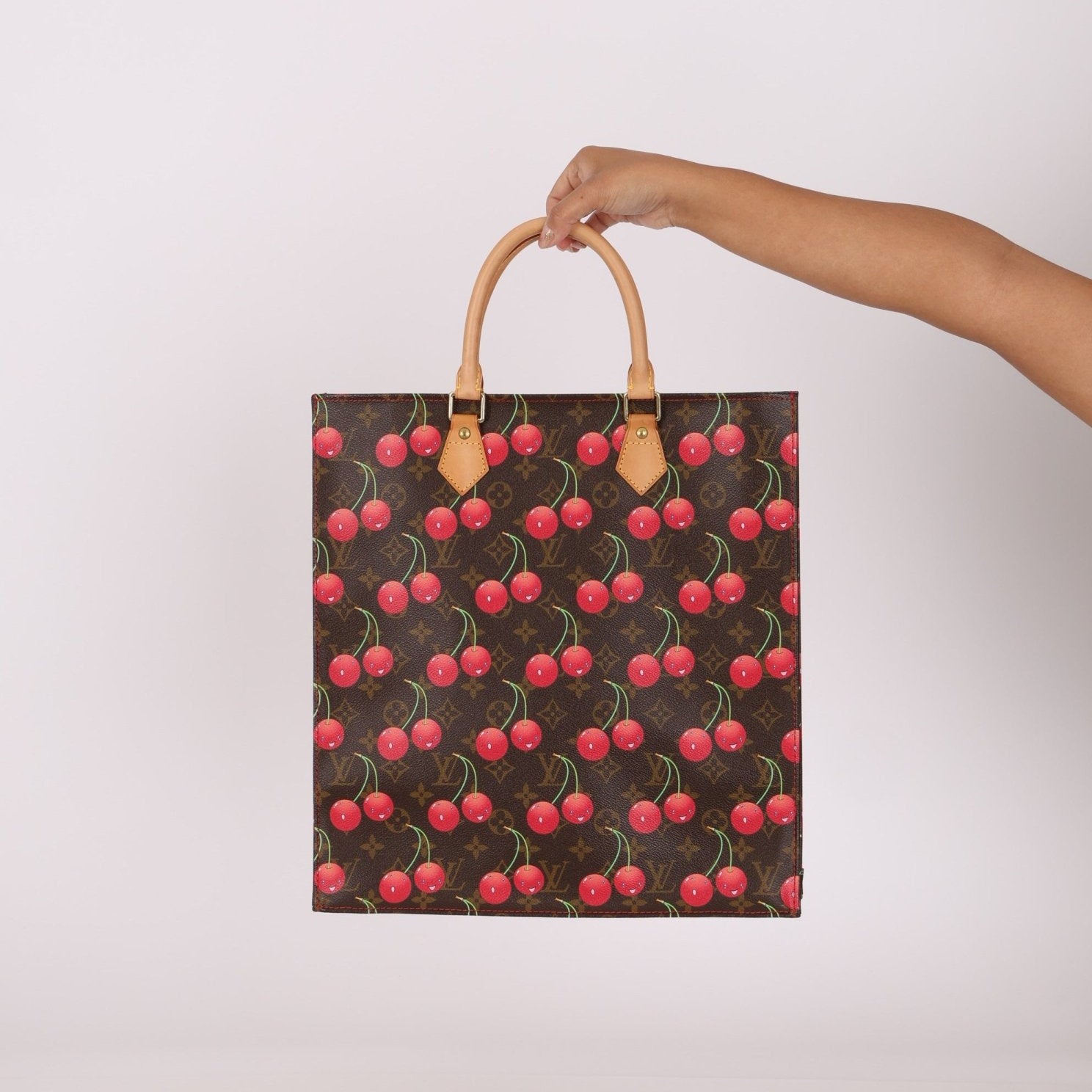 Limited Edition Louis Vuitton x Takashi Murakami Cerises Sac Plat - FashioNica