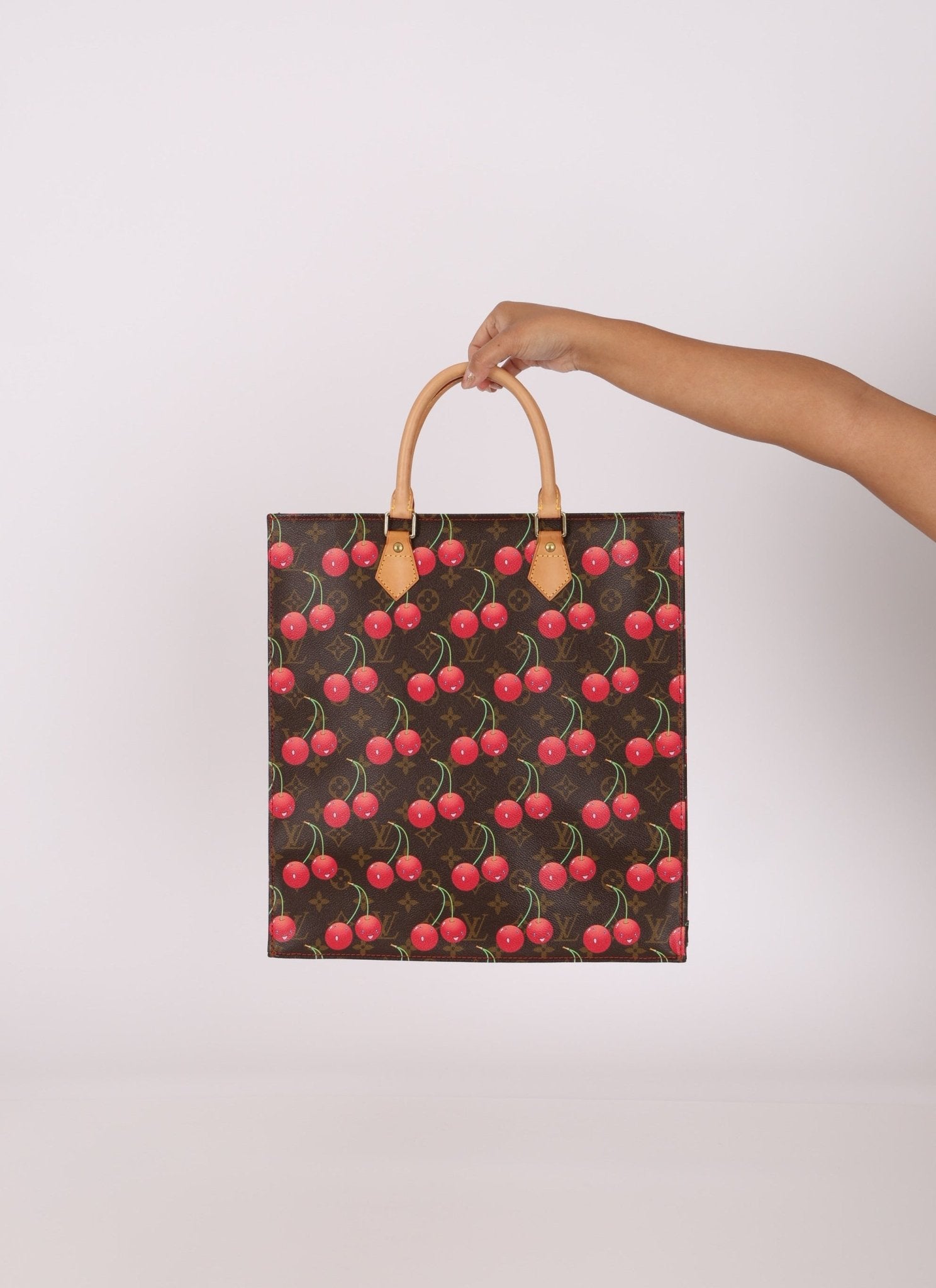 Limited Edition Louis Vuitton x Takashi Murakami Cerises Sac Plat - FashioNica