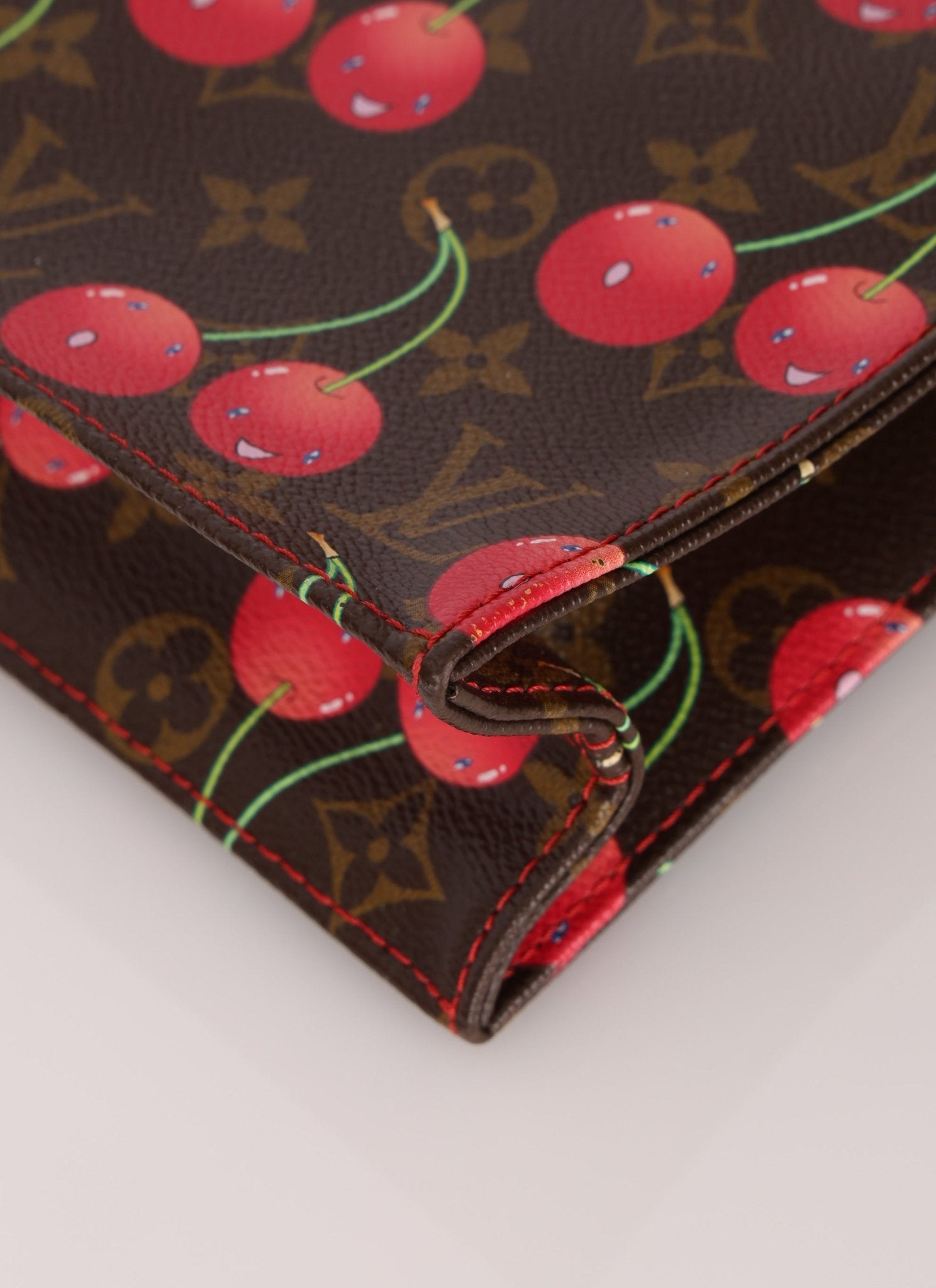 Limited Edition Louis Vuitton x Takashi Murakami Cerises Sac Plat - FashioNica