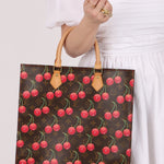 Limited Edition Louis Vuitton x Takashi Murakami Cerises Sac Plat - FashioNica