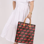 Limited Edition Louis Vuitton x Takashi Murakami Cerises Sac Plat - FashioNica