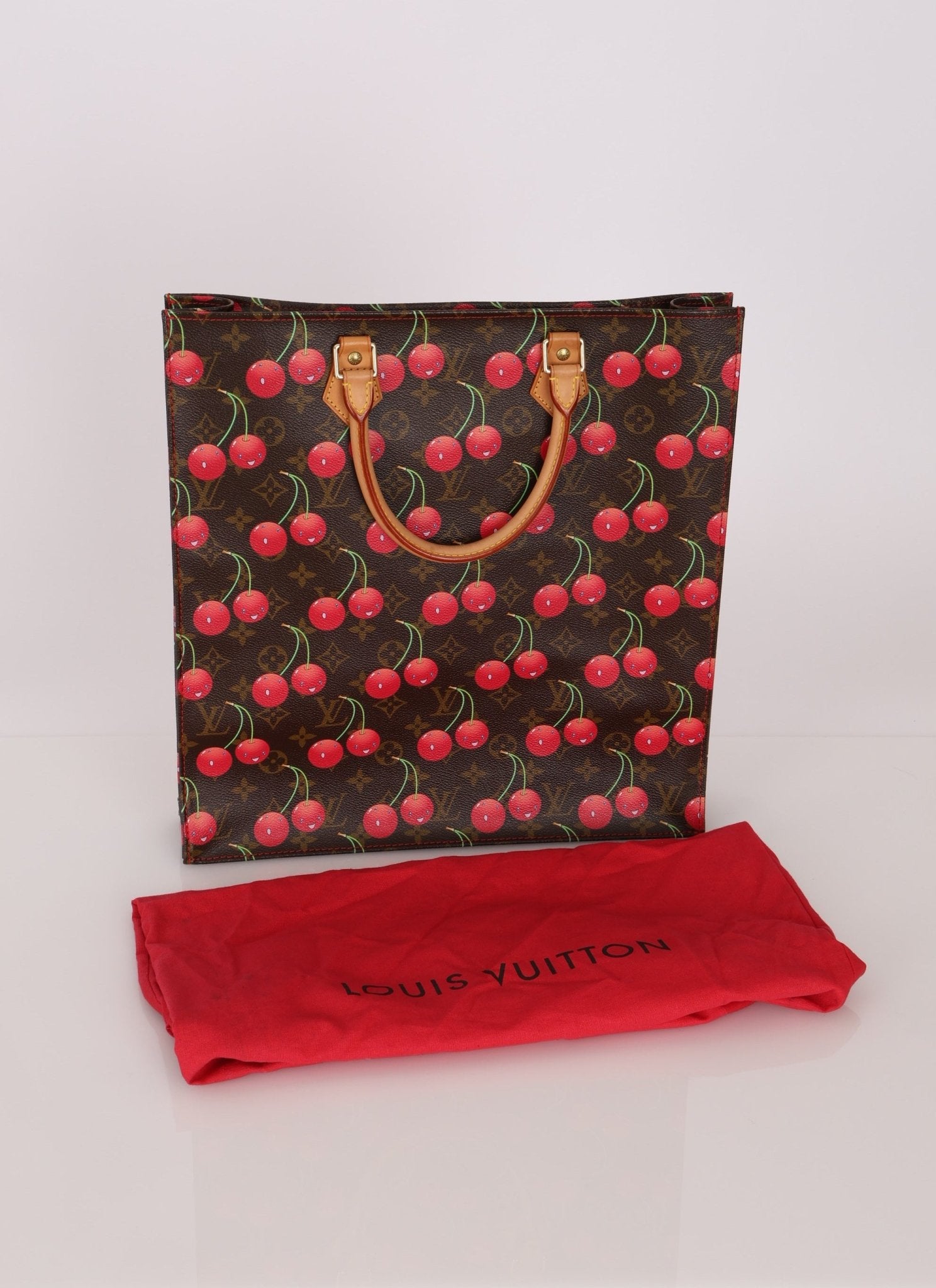 Limited Edition Louis Vuitton x Takashi Murakami Cerises Sac Plat - FashioNica