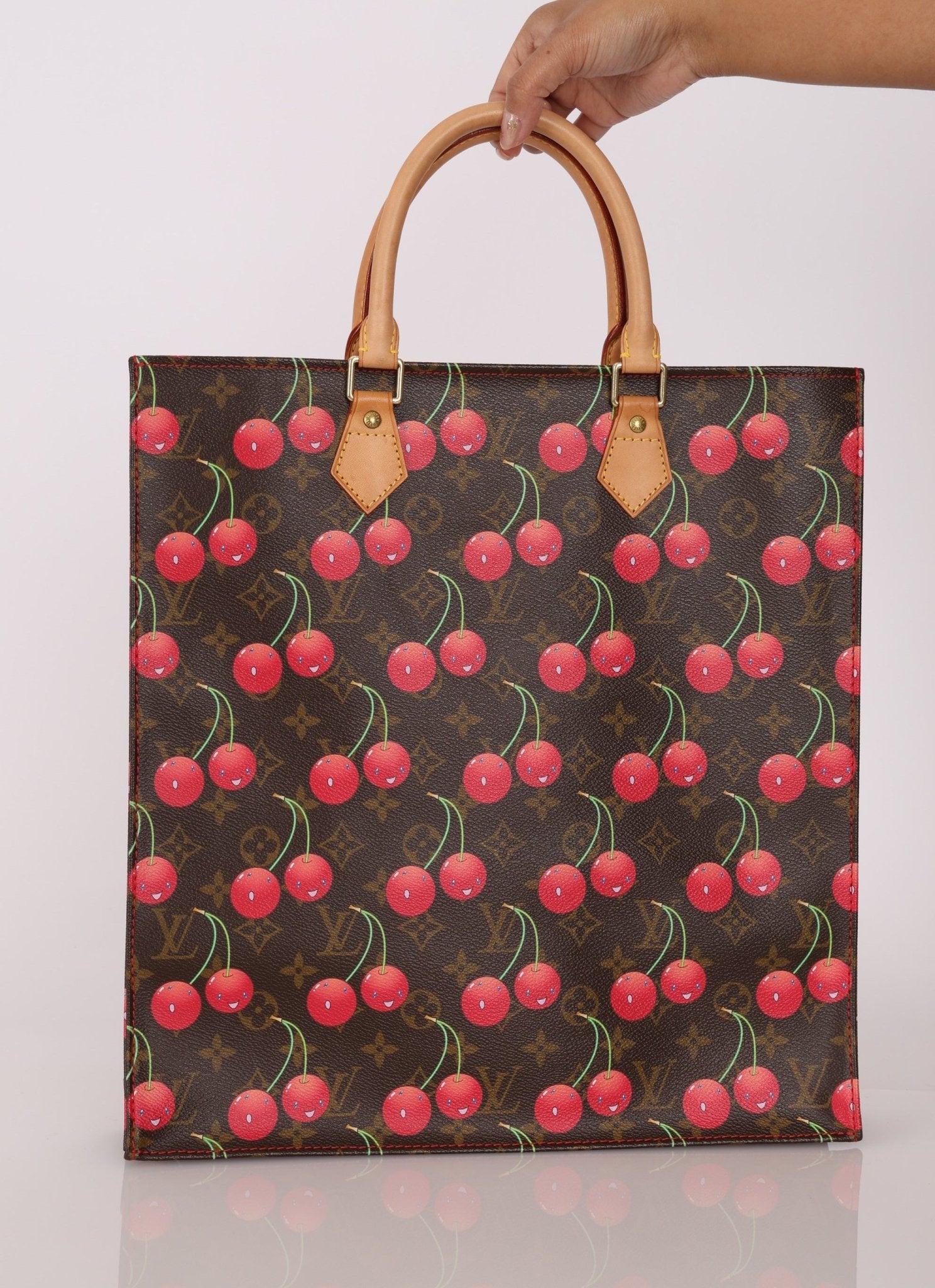 Limited Edition Louis Vuitton x Takashi Murakami Cerises Sac Plat - FashioNica