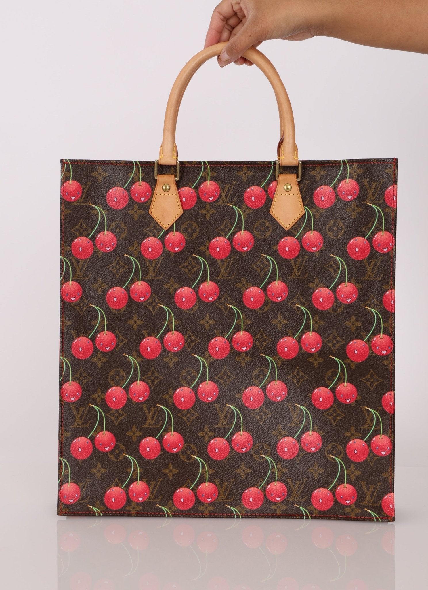 Limited Edition Louis Vuitton x Takashi Murakami Cerises Sac Plat - FashioNica