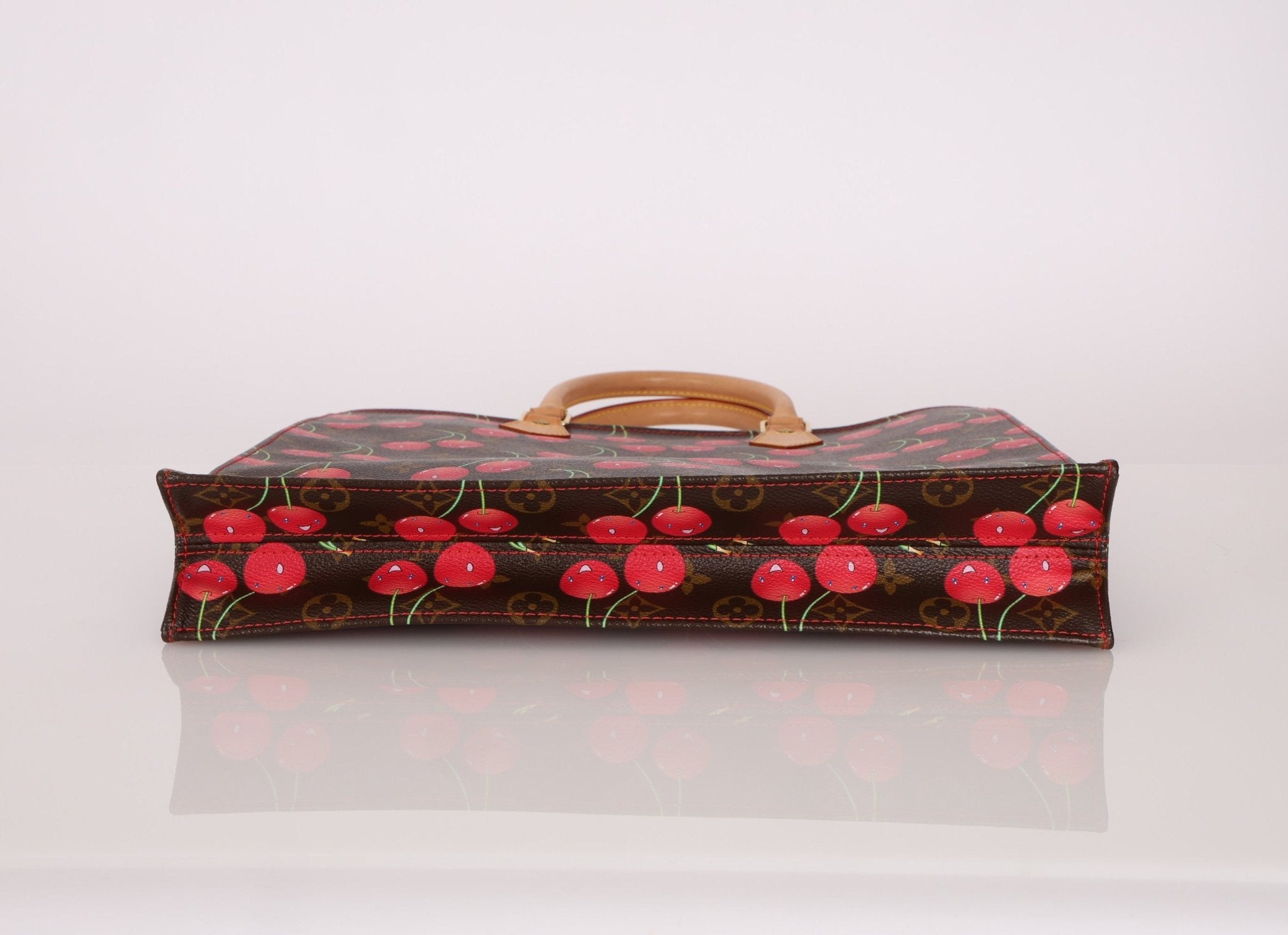 Limited Edition Louis Vuitton x Takashi Murakami Cerises Sac Plat - FashioNica