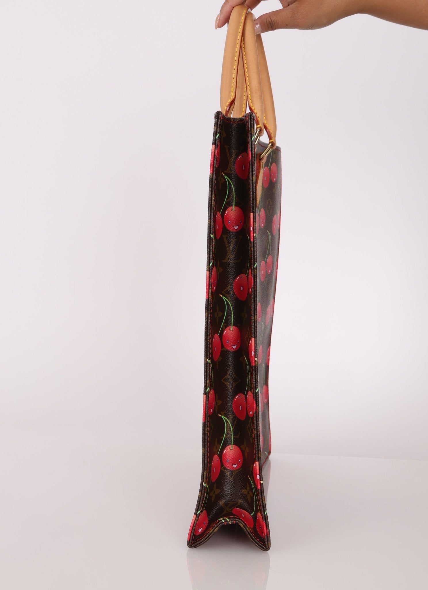 Limited Edition Louis Vuitton x Takashi Murakami Cerises Sac Plat - FashioNica