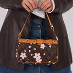 Limited Edition Louis Vuitton x Takashi Murakami Cherry Blossom Pochette - FashioNica