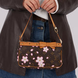 Limited Edition Louis Vuitton x Takashi Murakami Cherry Blossom Pochette - FashioNica