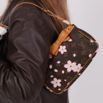 Limited Edition Louis Vuitton x Takashi Murakami Cherry Blossom Pochette - FashioNica